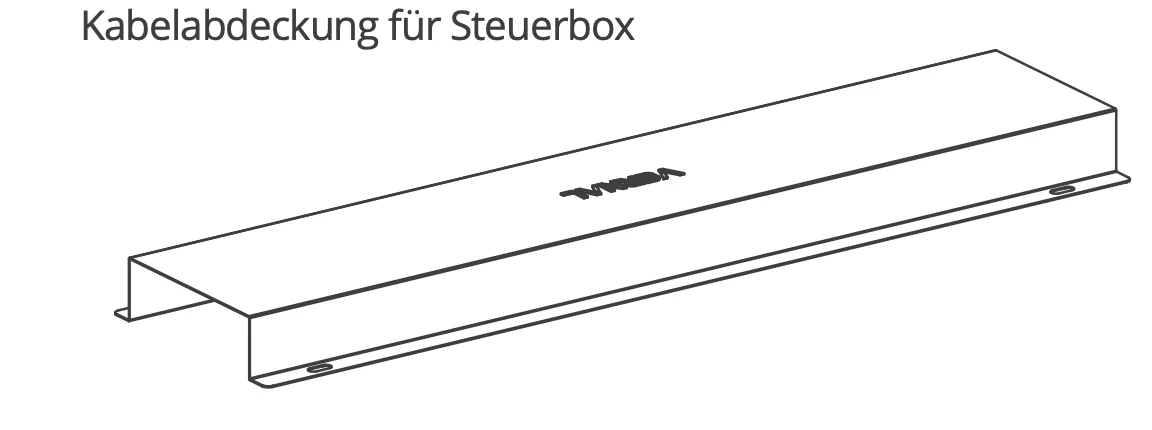 Kabelabdeckung für Steuerbox-Black-KDI-V0.6(für Ihre vorherige Bestellung) - Image 2