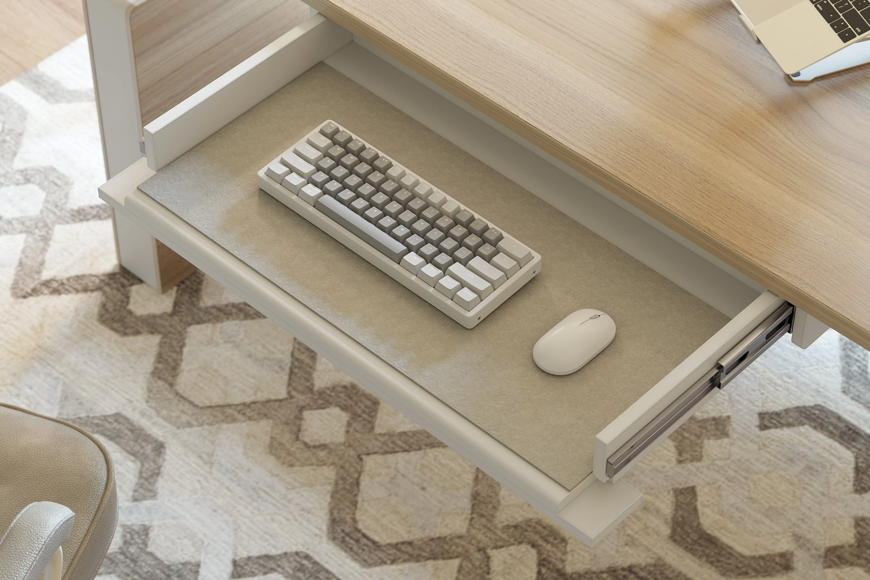 Integrierte Schublade Tastaturablage - Image 8