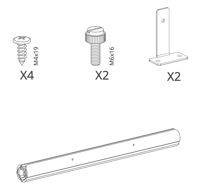 V0.5 Sichtschutztafel – Schwarz – 120 (für Ihre frühere Bestellung)