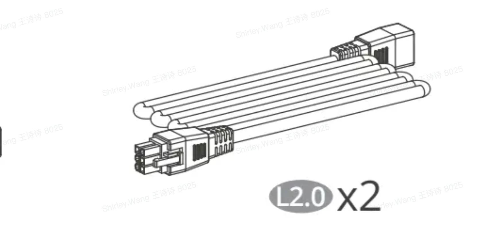 Verlängerungskabel-HJA-2M(für Ihre vorherige Bestellung) - Image 2